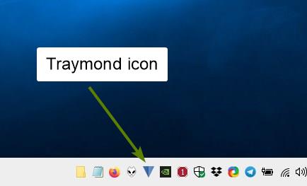 Traymond is a tool that can minimize programs to the system tray