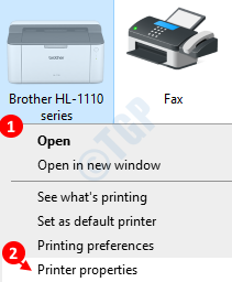 Propiedades de la impresora 1