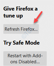 Información de resolución de problemas Actualizar Firefox