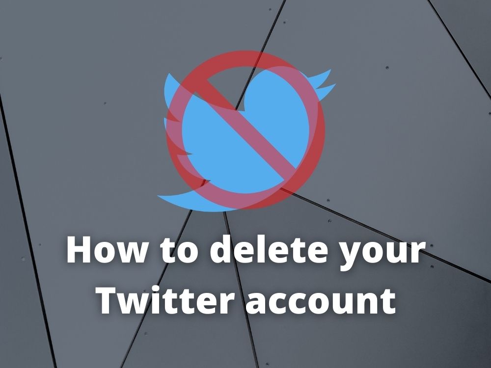 Cómo eliminar una cuenta de Twitter