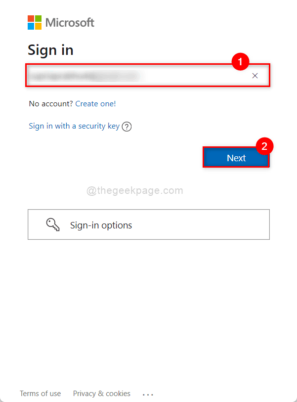 ID de correo electrónico de inicio de sesión de Microsoft 11zon