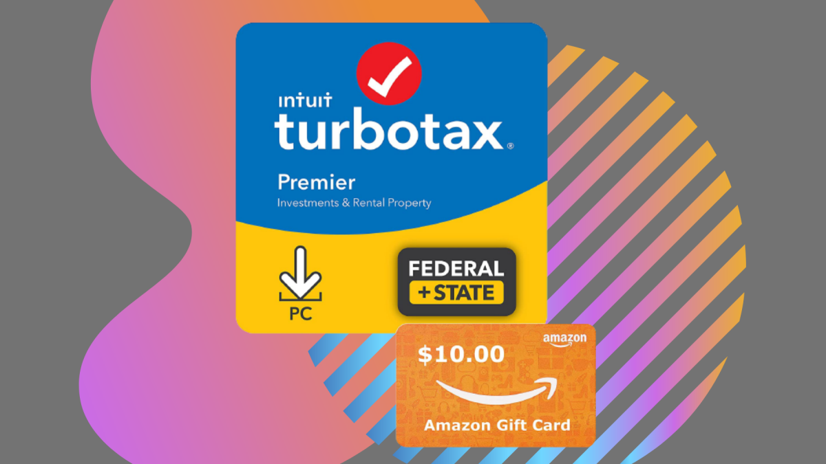 TurboTax Premiere 2021 tiene casi un 50% de descuento, más una tarjeta de regalo de Amazon de $ 10