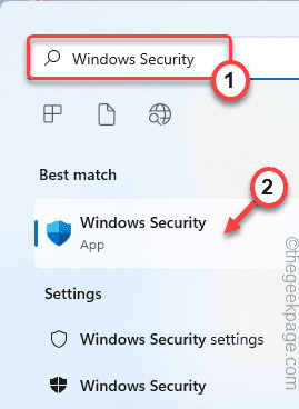 Mínimo de seguridad de Windows