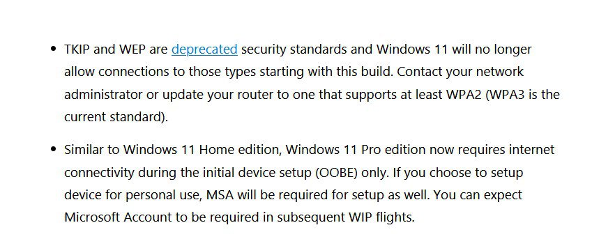 Los usuarios de Windows 11 Pro deberán iniciar sesión en su cuenta de Microsoft para futuras instalaciones