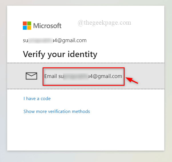 Verificar identidad Elegir ID de correo electrónico 11zon