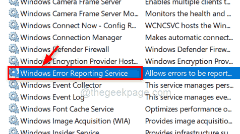 Abra el Servicio de informes de errores de Windows 11zon