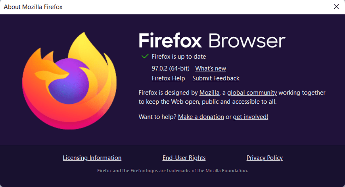 Firefox 97.0.2