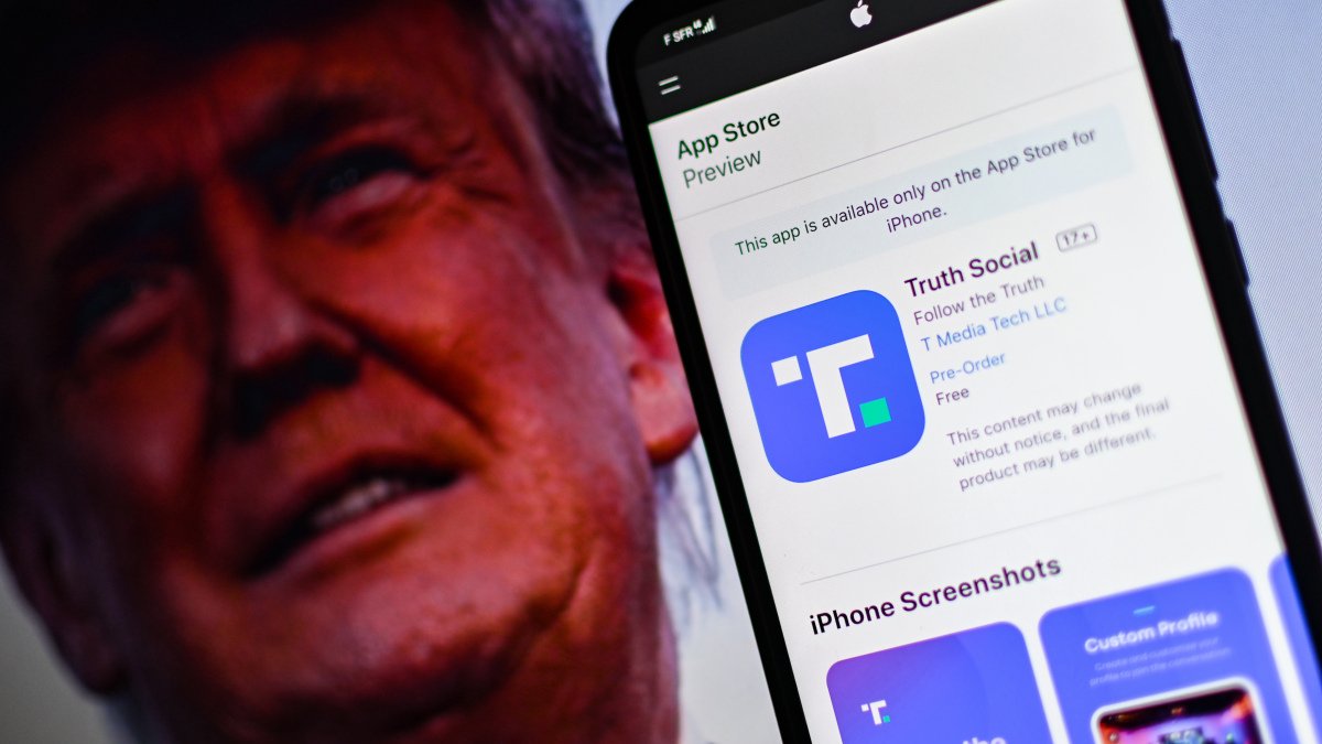 Las descargas de la aplicación Truth Social han bajado un 93 % desde su lanzamiento
