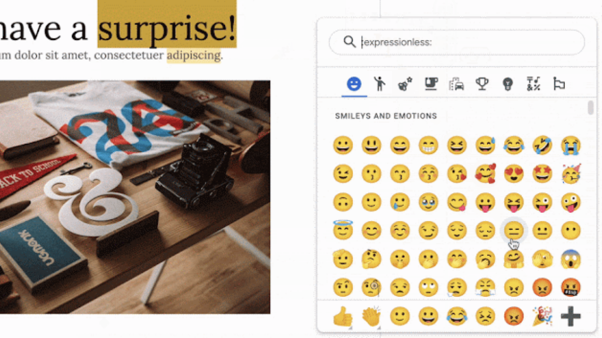 Ahora puedes reaccionar con emoji en Google Docs