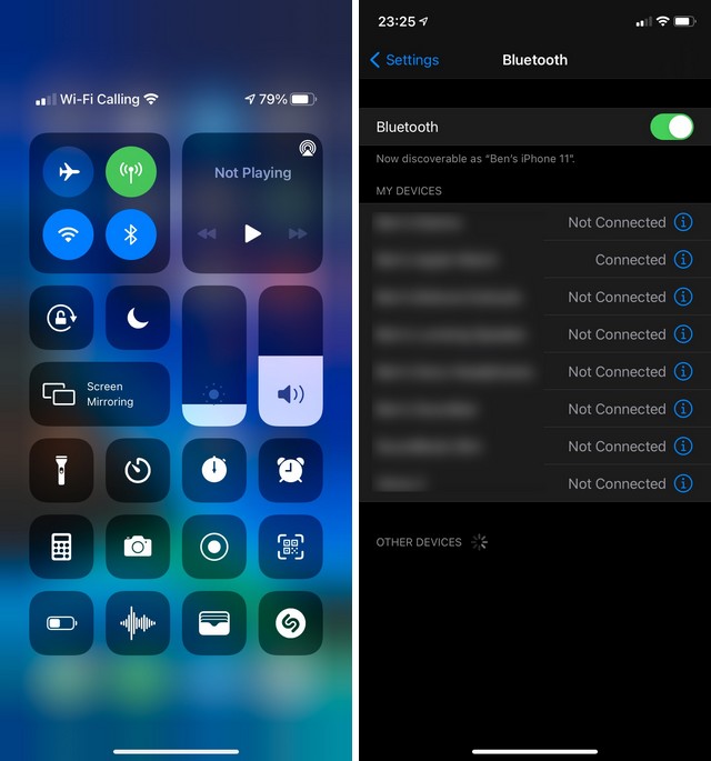 Cómo habilitar Bluetooth en iOS