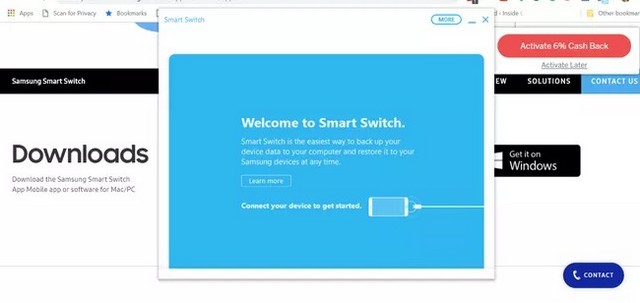 Smart Switch - Cómo transferir aplicaciones
