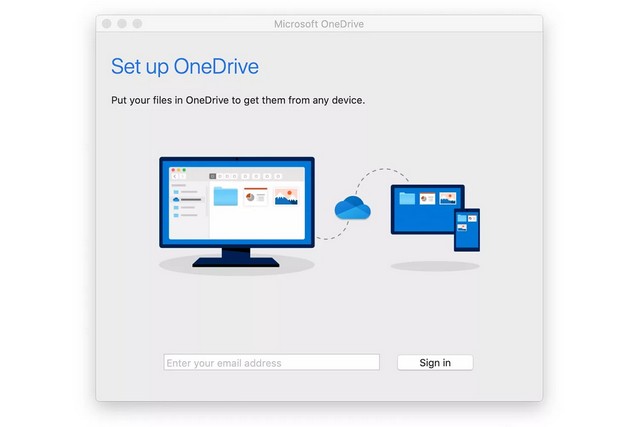 Instalar Microsoft OneDrive en Mac