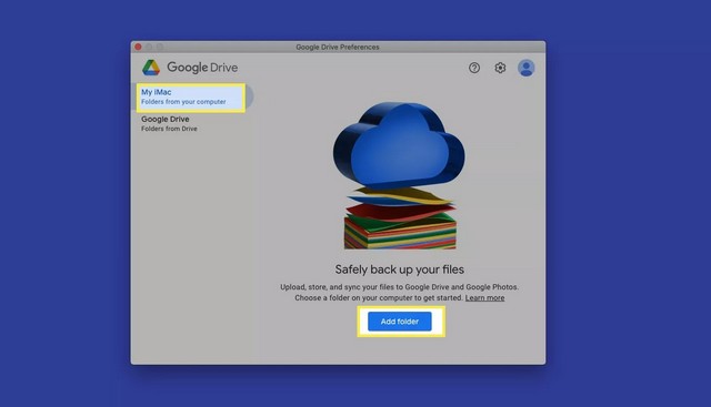 Instale y use Google Drive en su Mac