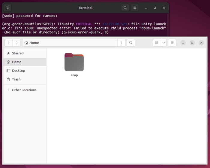 Abrir archivos raíz Ubuntu 10 Abrir raíz Nautilus