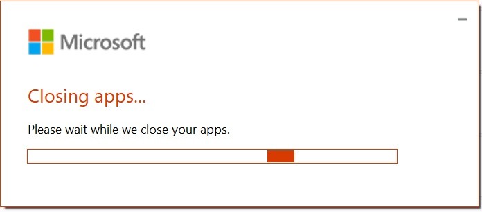Problemas con la licencia de Office Microsoft Office Modificar Aplicaciones de cierre