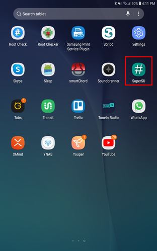 Root Android Phone Supersu Visible