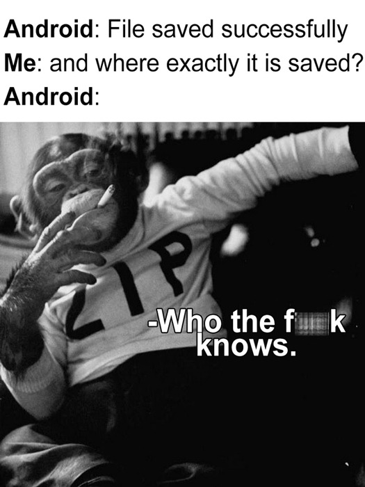 Los mejores memes de Android donde están los archivos