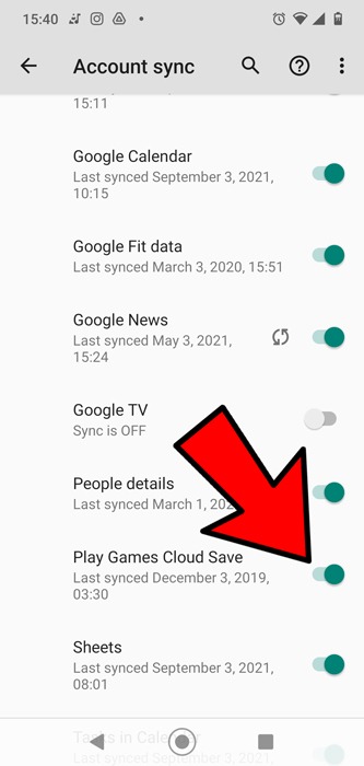 Sincronizar el progreso del juego Android Play Games Cloud Save