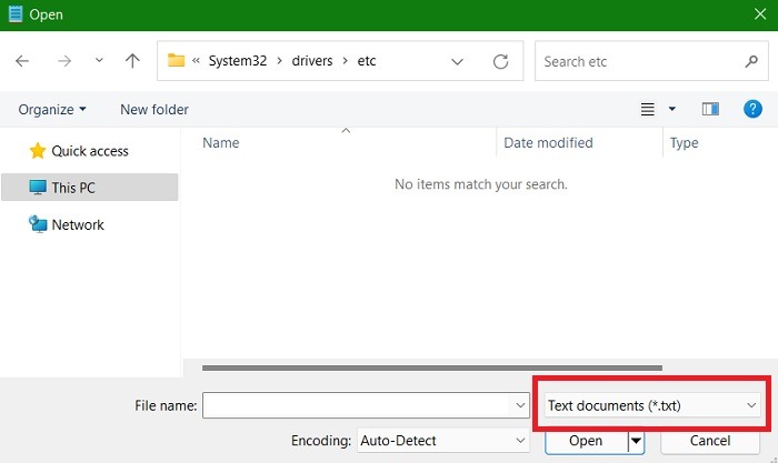 Windows Hosts Archivo Bloc de notas Admin Filetye Textdocument