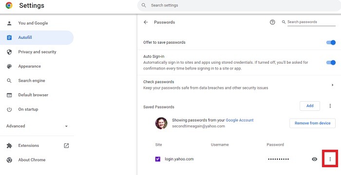 How To Use Google Password Manager In Chrome Edit Pass