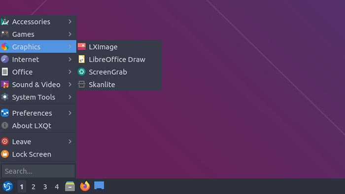 Gráficos de software de revisión Lubuntu 20 10 Mte