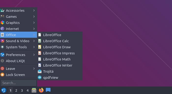 Lubuntu 20 10 Mte revisión de software de oficina