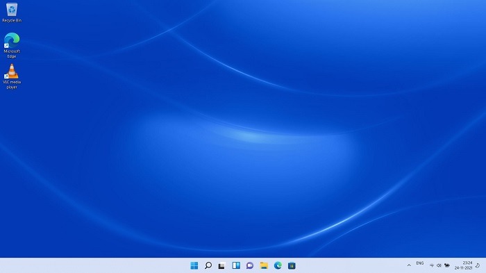 Perfil de usuario de Windows11 Escritorio desnudo