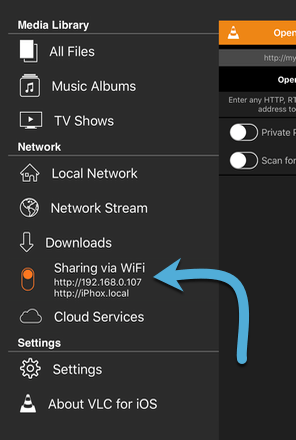 vlc-stream-video-to-ios-vlc-ios-app-sharing-via-Wi-Fi-button