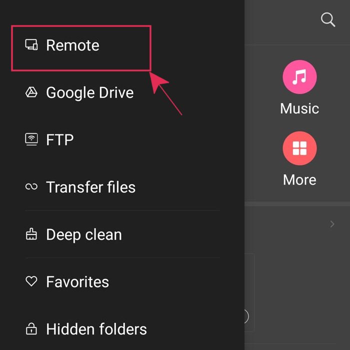 Ubuntu Android Wifi Compartir archivos Administrador de archivos de Android Remoto