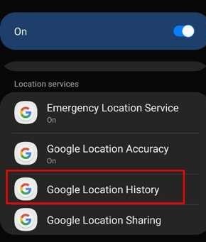 Arreglar el historial de ubicaciones de Google de lugares de confianza de Android