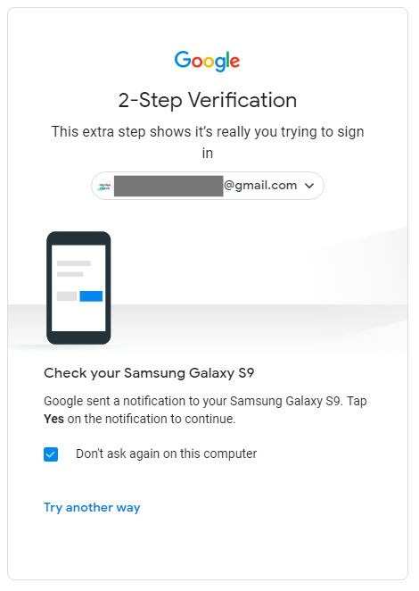 Clave de seguridad de Android Verifique su teléfono