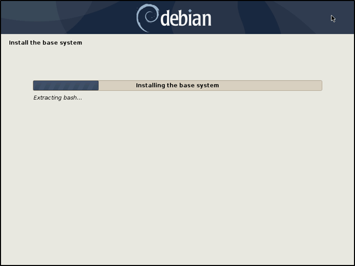 Sistema base de instalación de Debian