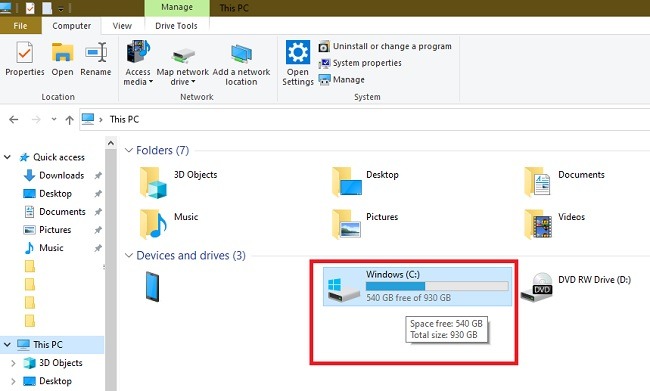 Solución de problemas de instalación de actualizaciones de Windows 10 Explorador de archivos