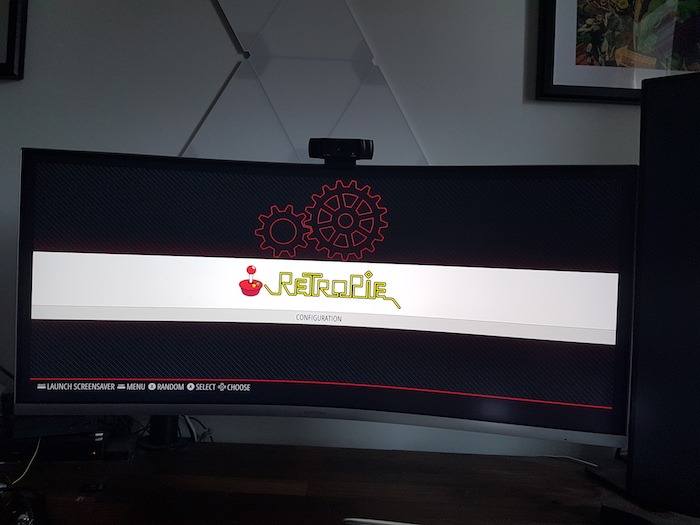 RetroPie ejecutándose en Raspberry Pi 4