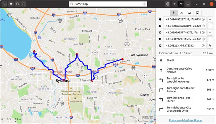 Mapas de gnomos como ruta compleja en PDF