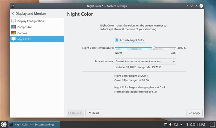 Which Ubuntu Flavor Kubuntu Night Color