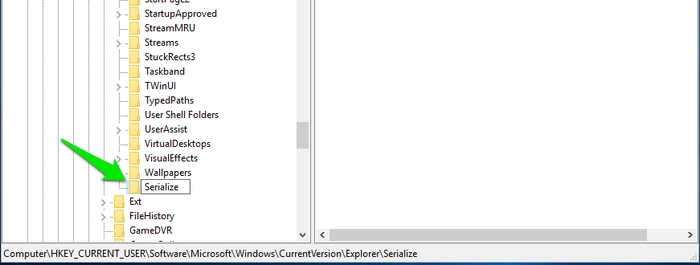 Windows-10-Registro-Hacks-Serializar