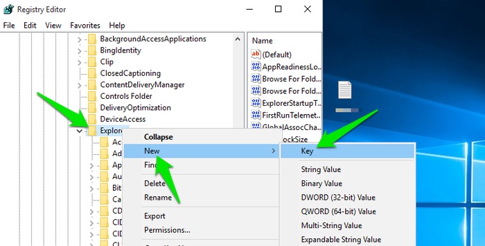 Windows-10-Registro-Hacks-Key