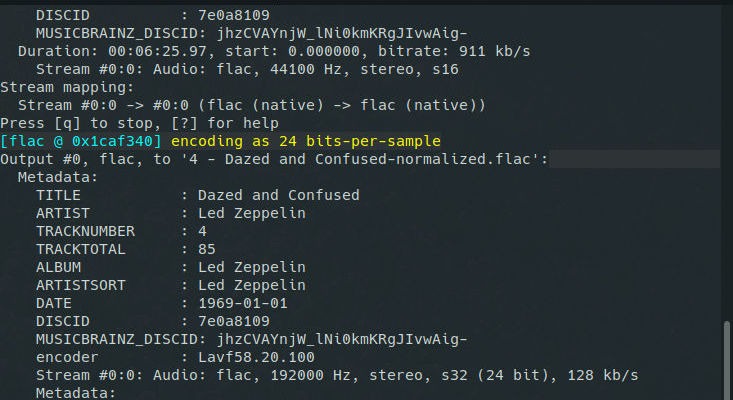 Función FFMPEG Loudnorm Función FFMPEG Loudnorm