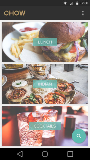 AndroidFindRestaurant-Chow AndroidFindRestaurant-Chow