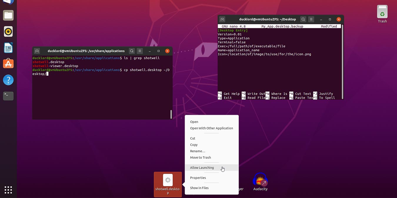 Ubuntu Desktop Shortcuts Featured