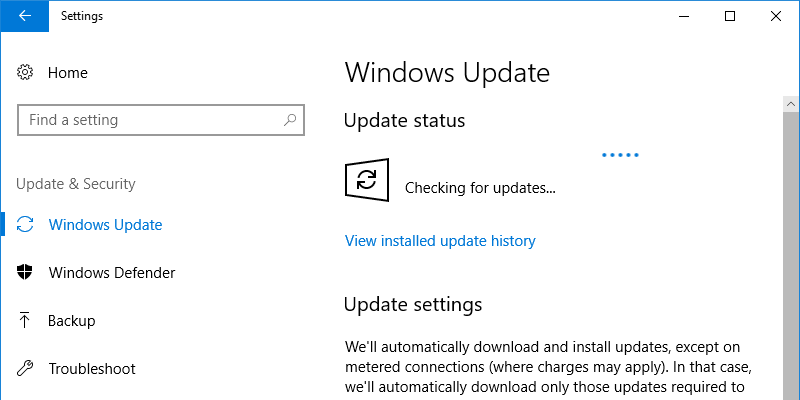 Cómo limitar el ancho de banda para Windows Update en Windows 10