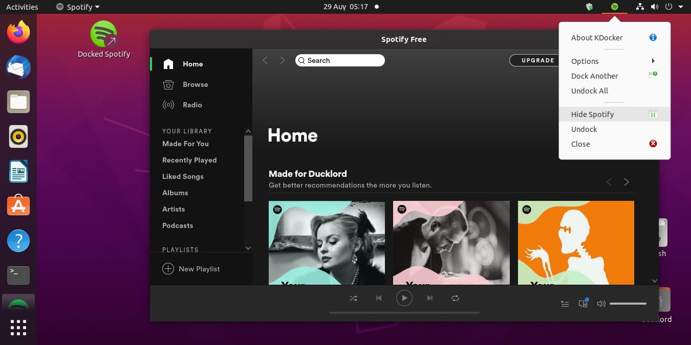 Spotify Linux Tray Minimize Featured