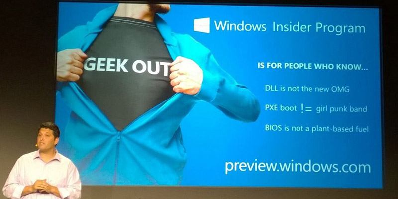 Cómo ser un Windows Insider en una PC con Windows 10