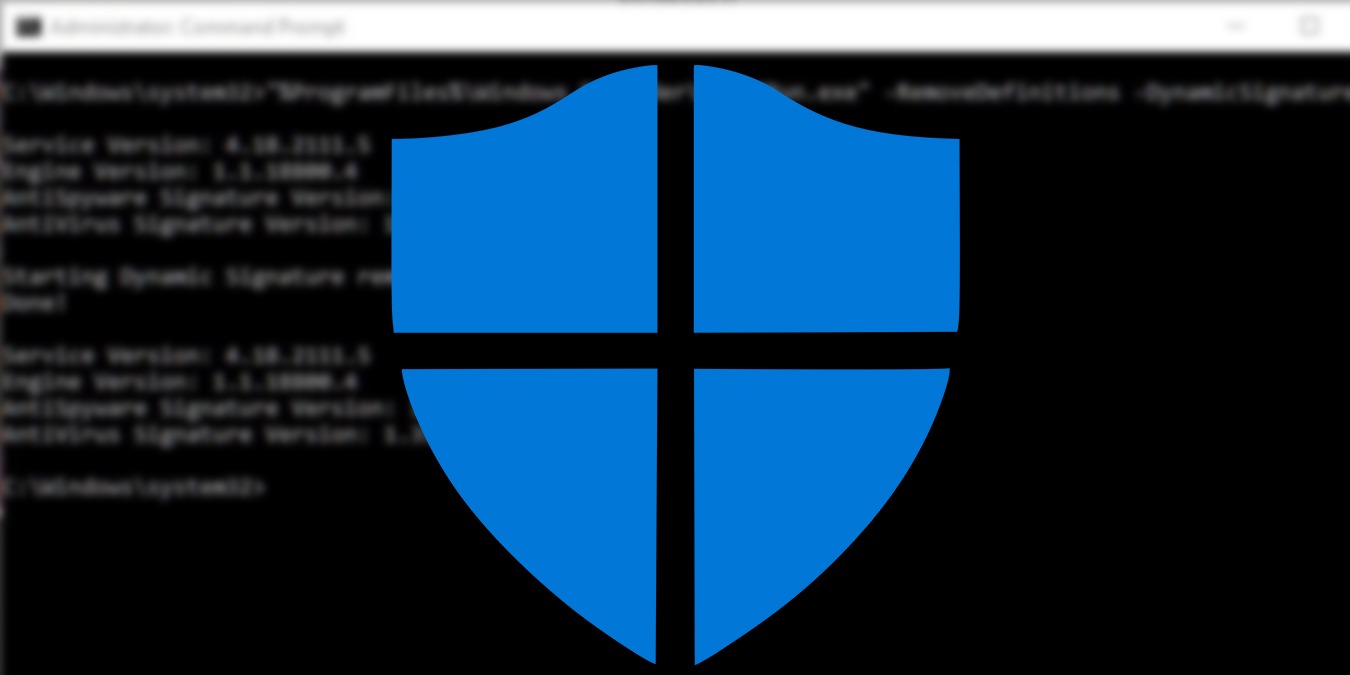 Use Windows Defender Command Prompt Featured