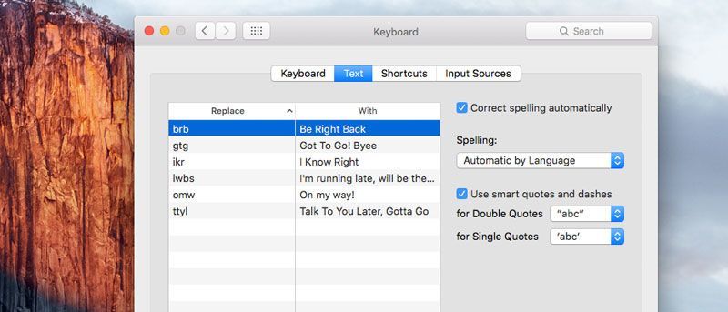 Using Text Shortcuts on Your Mac
