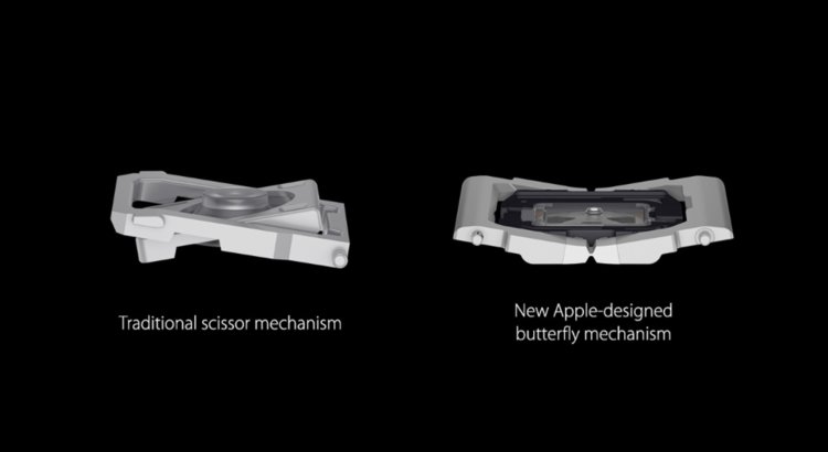 Problemas con el teclado de Apple Interruptor de tijera frente al mecanismo de mariposa