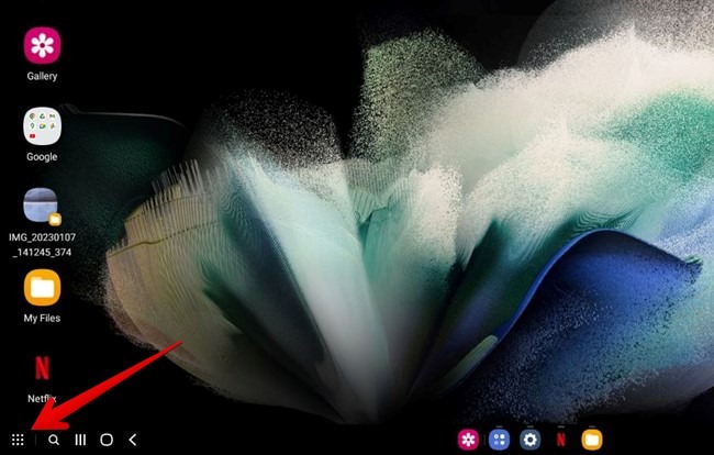 Samsung Dex Apps Screen Open