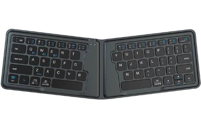 Samsers con teclado plegable