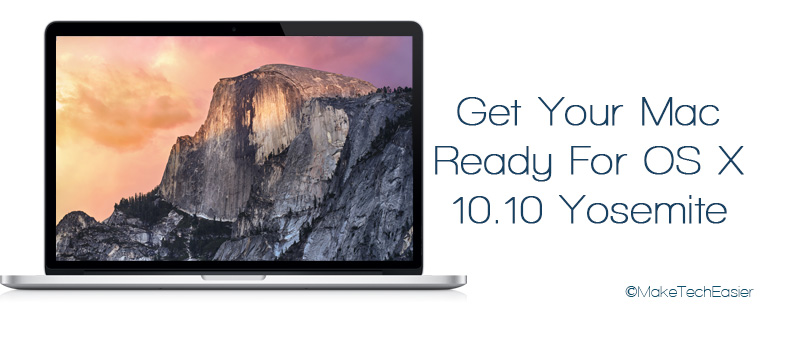 Prepare su Mac para la actualización de OS X 10.10 Yosemite